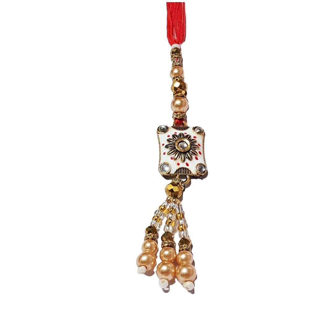 Bhaiya Bhabhi Rakhi Set| World's Best Bhai Bhabhi fridge magnet| Roli Chawal pack| Lumba Rakhi | Rakhsha Bandhan