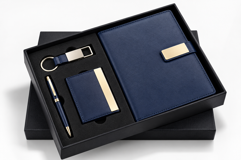 Pen, Key chain, Card Holder & Diary