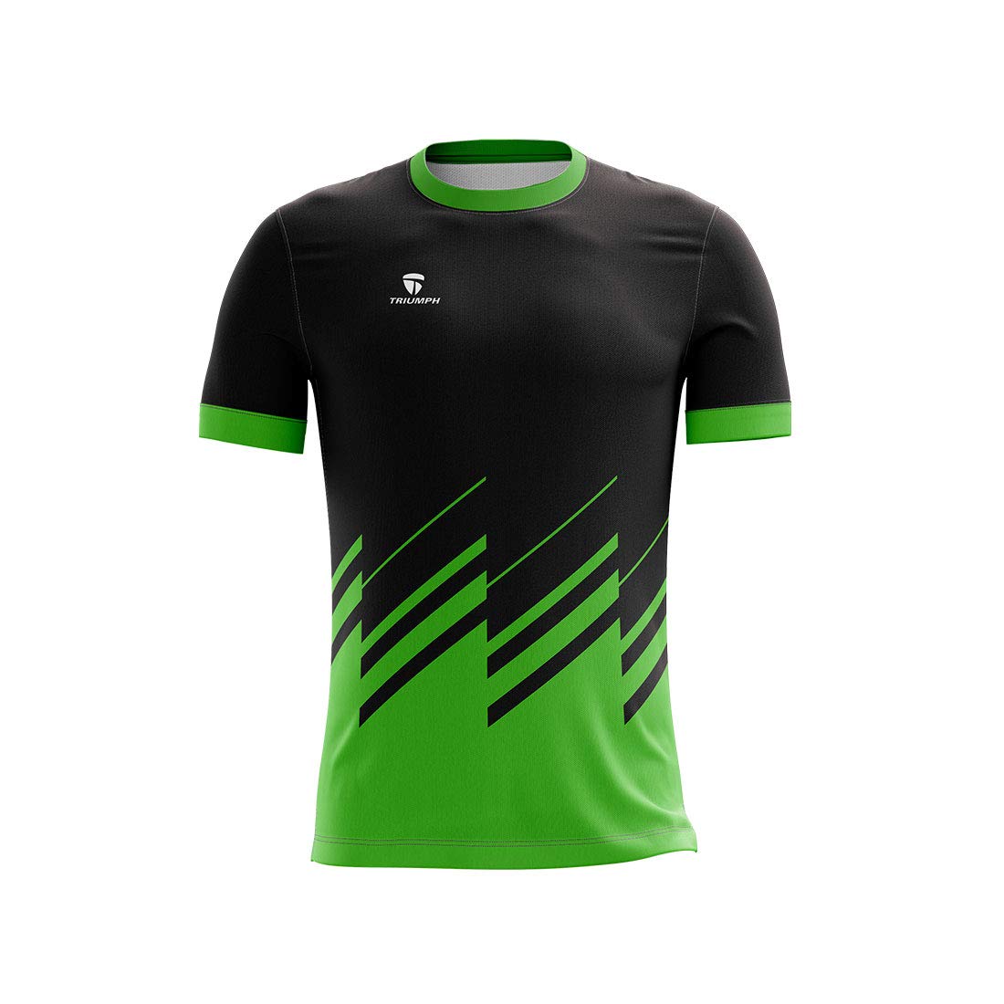Triumph Men's Running Regular Fit T-Shirt Jersey T-Shirt Fitness Workout t Shirt Joggers Jersey Jogging Tshirt Jersey Men's Solid Regular Fit Half Sleeve Polyester T-Shirt Sports tees