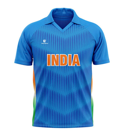 TRIUMPH Men's/Boy's Team India ICC ICC World Cup 2019 Cricket Tshirt