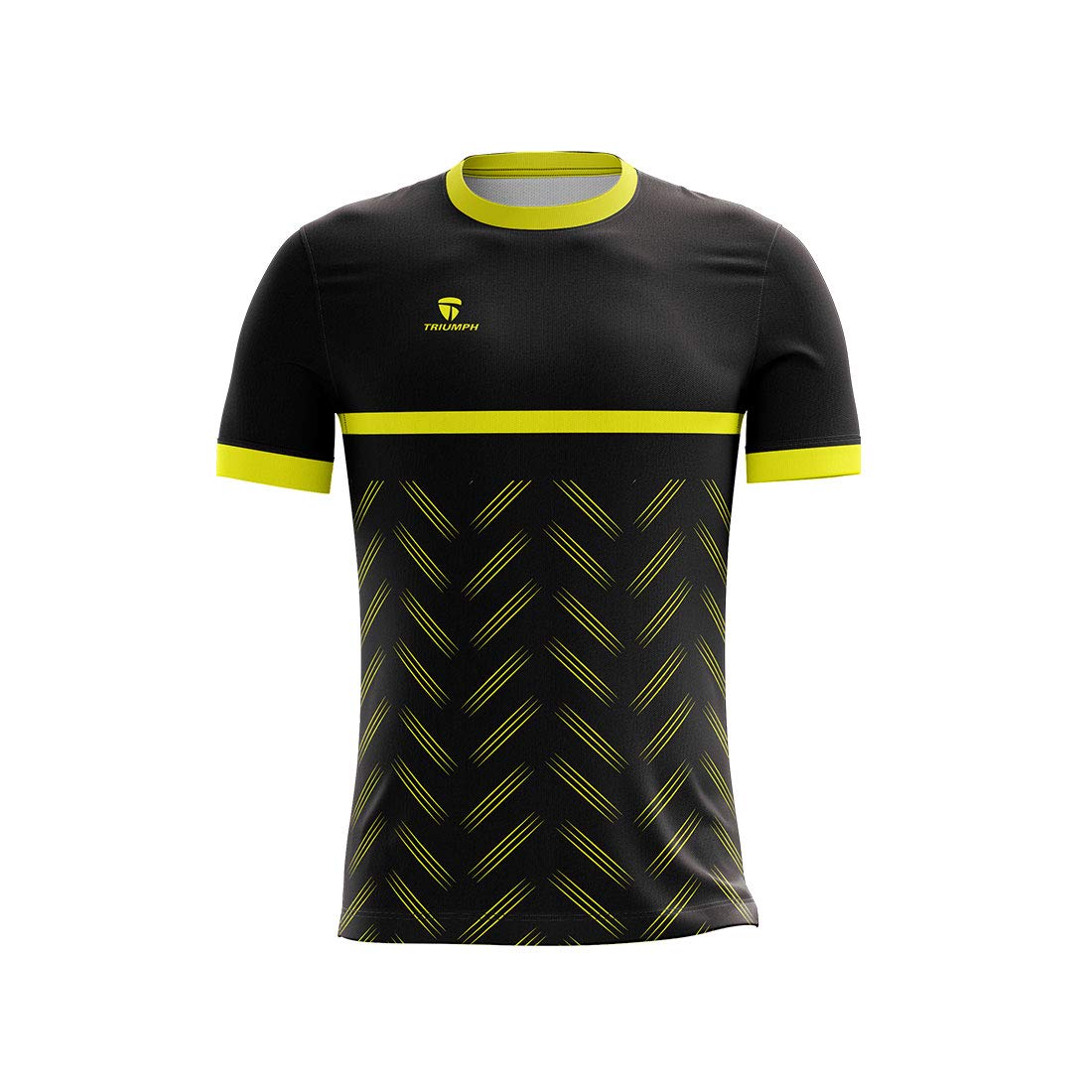 Triumph Men's Running Regular Fit T-Shirt Jersey T-Shirt Fitness Workout t Shirt Joggers Jersey Jogging Tshirt Jersey Men's Solid Regular Fit Half Sleeve Polyester T-Shirt Sports tees (Copy)