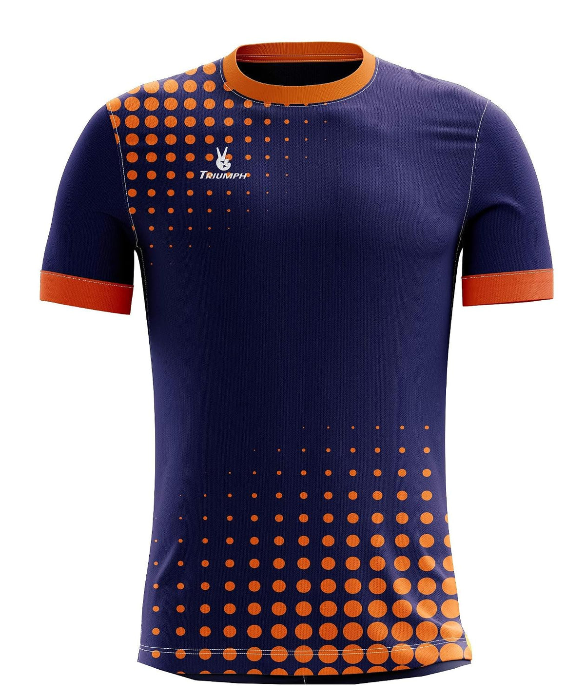 TRIUMPH Kabaddi Sports T Shirts Men's Dry-Fit Round Neck Kabaddi Jersey Polyester Printed Half Sleeve Jerseys for Men