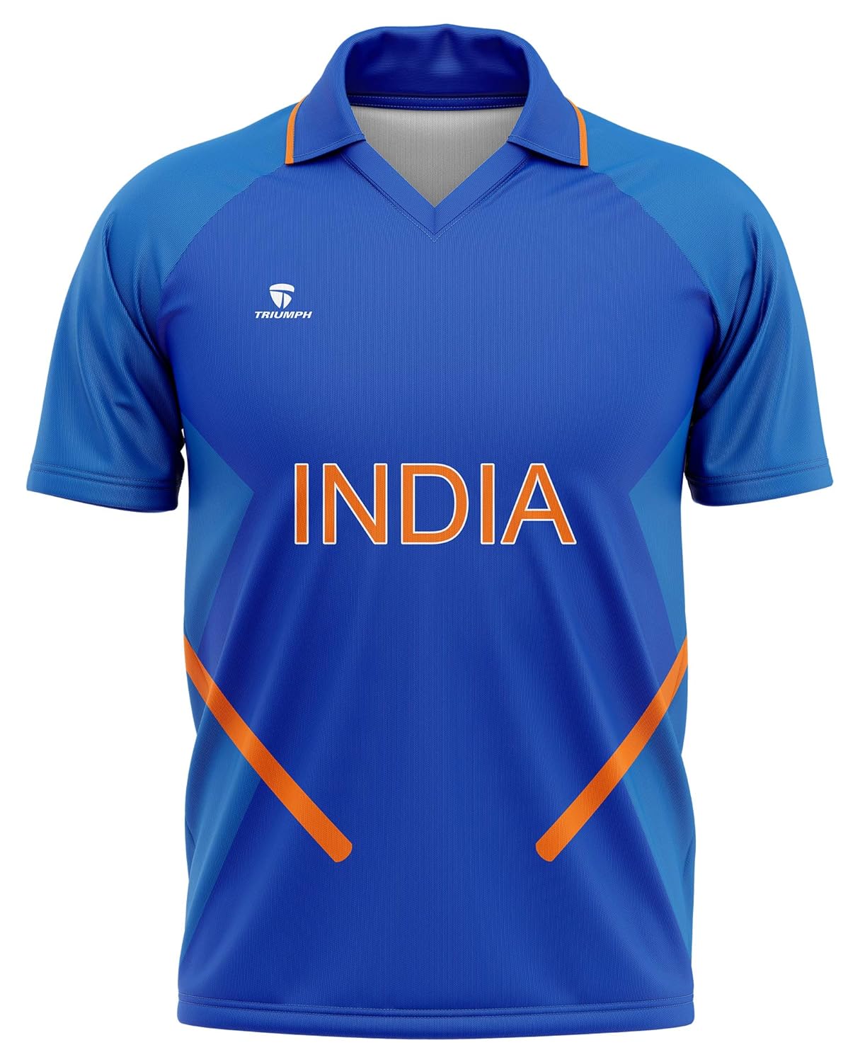 TRIUMPH Men's/Boy's Team India ICC ICC World Cup 2019 Cricket Tshirt