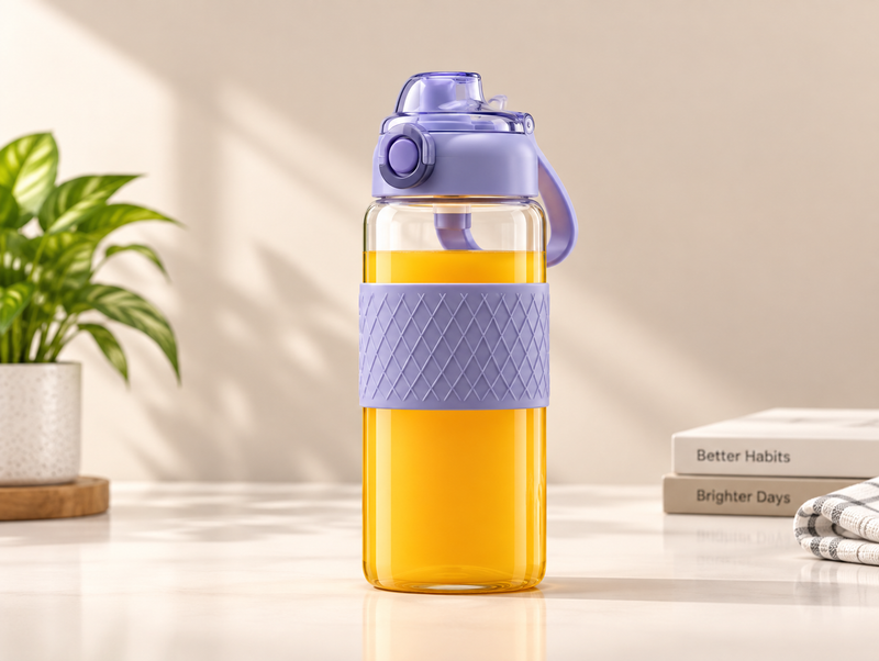 Popi Colorful Glass Bottle