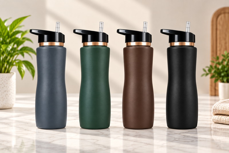 Premium Copper Sipper Bottles
