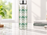 Decorative Glass Water Bottle