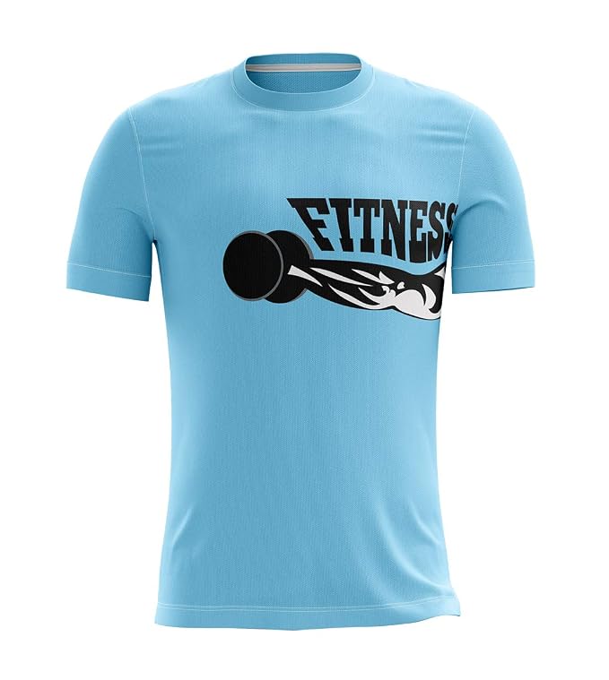 TRIUMPH Men’s Dry-Fit Active Athletic Performance T-Shirt Men Running Gym Training and Workout Short Sleeve Tee Bodybuilding Fitness T Shirts Activewear Tops