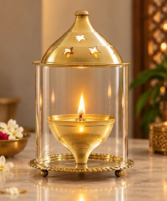 Akhand Diya - Brass