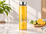 Decorative Glass Water Bottle