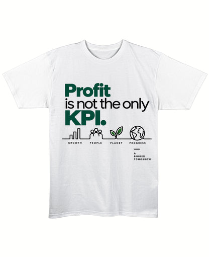 White Regular Fit T-shirt Front Design