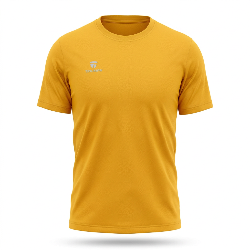 Yellow T-shirt product-only image